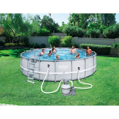 14w1 BASEN OGRODOWY POWER STEEL 549x132 cm - BESTWAY 56464