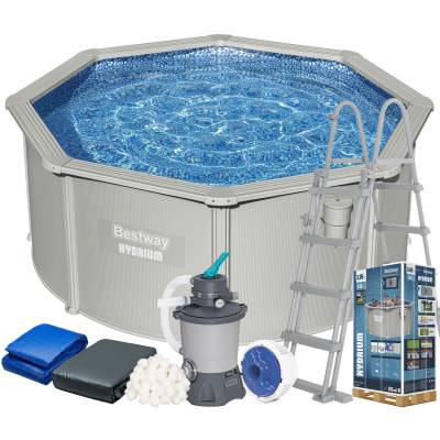12w1 basen całoroczny HYDRIUM 305x122 cm - Bestway 56566