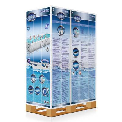 10w1 Basen ogrodowy POWER STEEL 956x488x132 cm - Bestway 56623