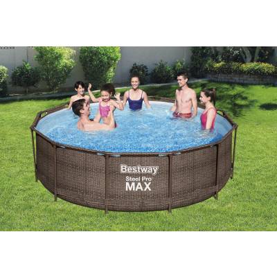 8w1 Basen stelażowy PRO MAX 366x100 cm - Bestway 56709