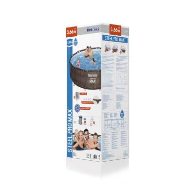 12w1 BASEN STELAŻOWY PRO MAX 366x100 cm - BESTWAY 56709