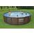 12w1 BASEN OGRODOWY RATAN Z OKNAMI SWIM VISTA 488x122 cm - BESTWAY 56725