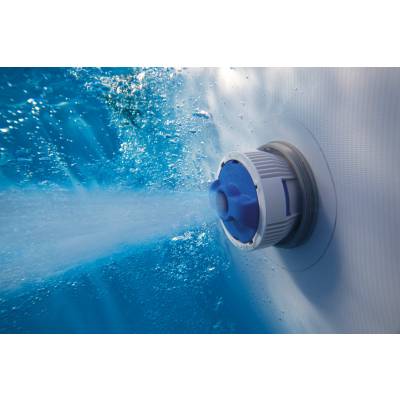 12w1 BASEN OGRODOWY DESKI Z OKNAMI SWIM VISTA 488x122 cm - BESTWAY 56725