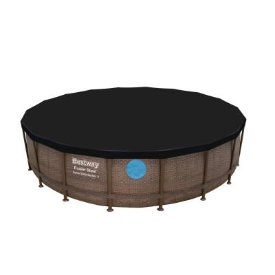 10w1 BASEN OGRODOWY RATAN Z OKNAMI SWIM VISTA 549x122 cm - BESTWAY 56977