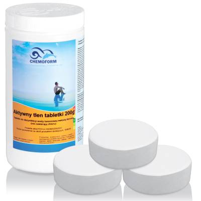 AKTYWNY TLEN 200g / 1kg CHEMIA BASENOWA CHEMOFORM