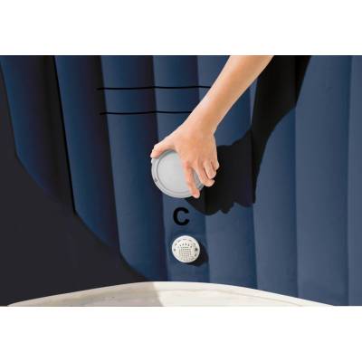 Kolorowa lampka LED na baterie do spa jacuzzi - Intex 28503