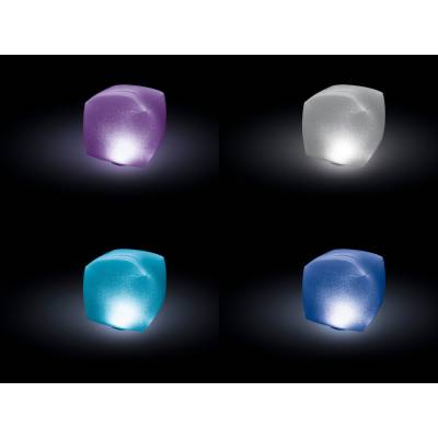 PŁYWAJĄCA KOSTKA LED LAMPA - INTEX 28694