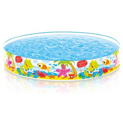 ROZPOROWY BASENIK POD PALMAMI 152x25 cm - INTEX 56451