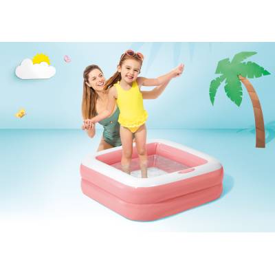 Dmuchany basenik dla dzieci - różowy - Intex 57100