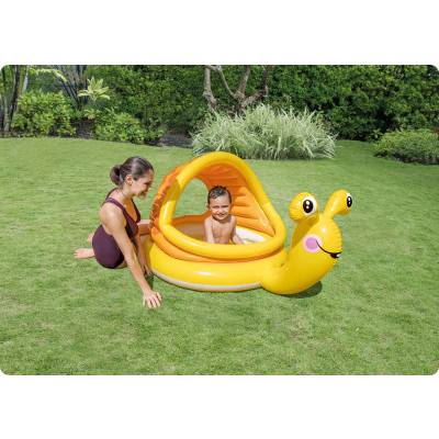 BASENIK DLA DZIECI ŚLIMAK 145x102x74 cm - INTEX 57124