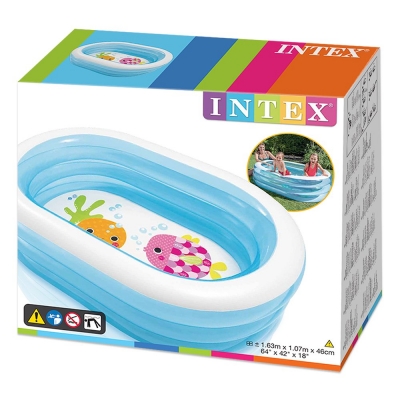 DMUCHANY BASENIK DLA DZIECI 163x107x46 cm - INTEX 57482