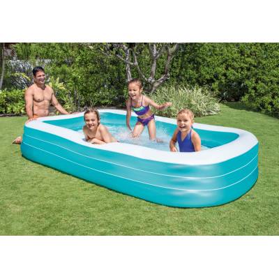 PROSTOKĄTNY BASEN DLA DZIECI 305x183x56 cm - INTEX 58484