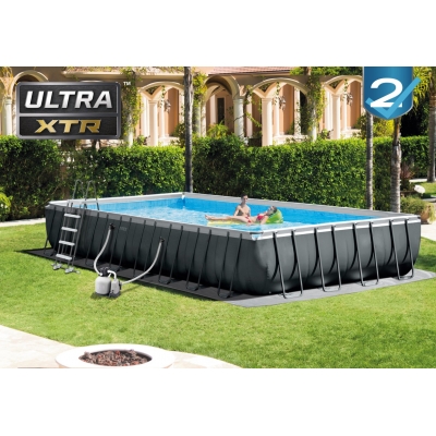 FULL ZESTAW BASEN OGRODOWY ULTRA XTR 975x488x132 cm - INTEX 26378