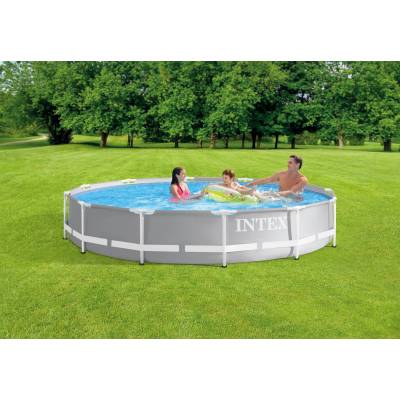 7w1 Basen ogrodowy stelażowy PRISM 305x76 cm - Intex 26702