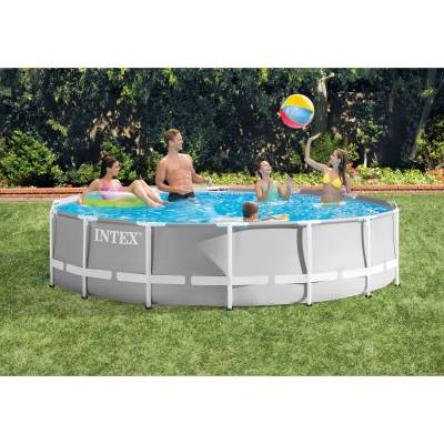12w1 Basen ogrodowy stelażowy PRISM 427x107 cm - Intex 26720