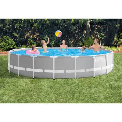 11w1 Basen ogrodowy stelażowy PRISM 549x122 cm - Intex 26732