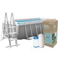 8w1 Basen stelażowy PRISM 400x200x122 cm - Intex 26790