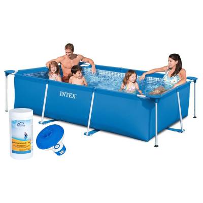 6w1 BASEN OGRODOWY STELAŻOWY 300x200x75 cm - INTEX 28272