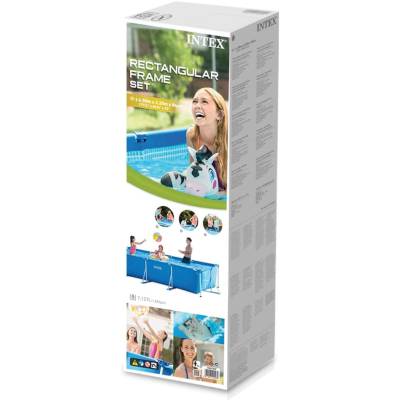 14w1 BASEN OGRODOWY STELAŻ 450x220x84 cm - INTEX 28273