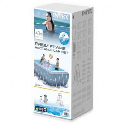 10w1 BASEN STELAŻOWY PRISM 400x200x100 cm - INTEX 28316