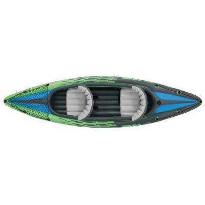 Kajak CHALLENGER K2 351x76x38 cm + aluminiowe wiosła i pompka - Intex 68306