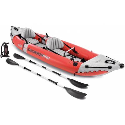 KAJAK EXCURSION PRO K2 + POMPKA / WIOSŁA - INTEX 68309