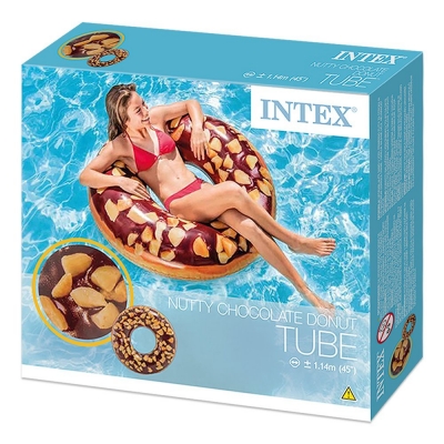 KOŁO DO PŁYWANIA DONUT ORZECH PĄCZEK - INTEX 56262