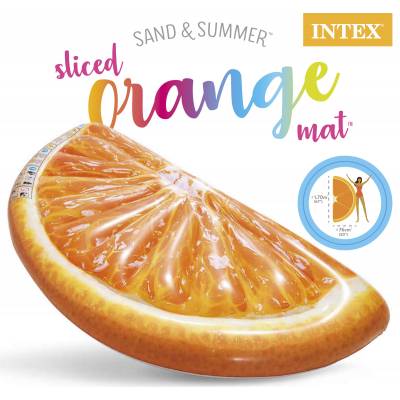 DMUCHANY MATERAC POMARAŃCZA ORANGE - INTEX 58763