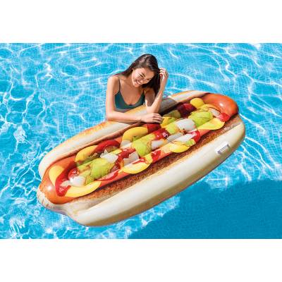 DMUCHANY MATERAC HOT DOG DO PŁYWANIA - INTEX 58771