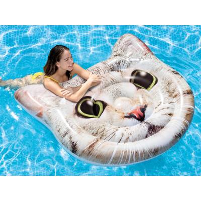 MATERAC WYSPA DO PŁYWANIA KOT 147x135 cm - INTEX 58784