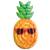 DMUCHANY MATERAC DO PŁYWANIA ANANAS 216x107 cm - INTEX 58790