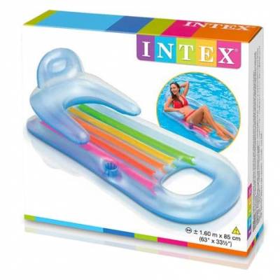DMUCHANY MATERAC PLAŻOWY - NIEBIESKI - INTEX 58802