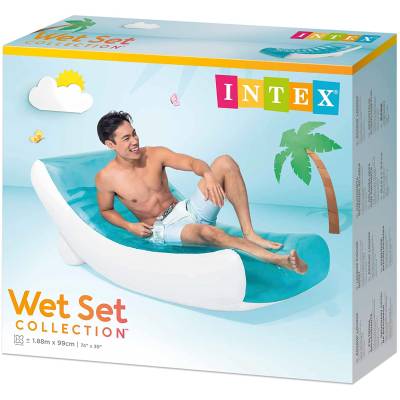 DMUCHANY PROFILOWANY MATERAC PLAŻOWY - INTEX 58856