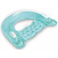 DMUCHANY FOTEL Z UCHWYTAMI - TURKUSOWY - INTEX 58859