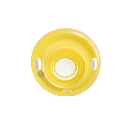 DMUCHANE KOŁO FOTEL - ŻÓŁTE - INTEX 58883