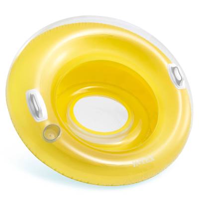 DMUCHANE KOŁO FOTEL - ŻÓŁTE - INTEX 58883