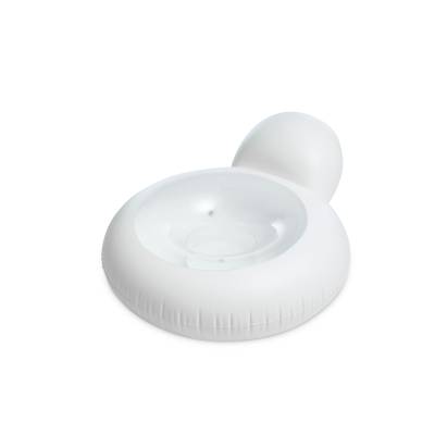 Dmuchany fotel na wodę koło białe 137x122 cm - Intex 58889