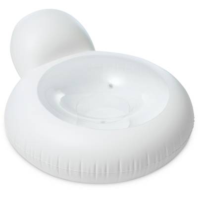 Dmuchany fotel na wodę koło białe 137x122 cm - Intex 58889