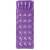 Materac plażowy z poduszką fioletowy 188x71 cm - Intex 58890