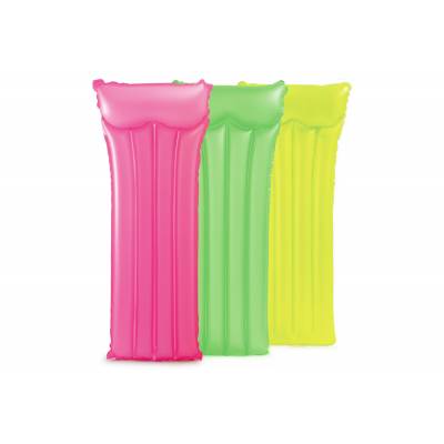 MATERAC PLAŻOWY NEON FROST - ŻÓŁTY - INTEX 59717