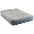 DMUCHANY WELUROWY MATERAC DO SPANIA 203x152x30 cm - INTEX 64118
