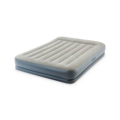 DMUCHANY WELUROWY MATERAC DO SPANIA 203x152x30 cm - INTEX 64118
