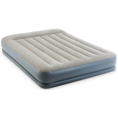 DMUCHANY WELUROWY MATERAC DO SPANIA 203x152x30 cm - INTEX 64118