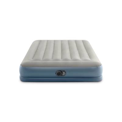 DMUCHANY WELUROWY MATERAC DO SPANIA 203x152x30 cm - INTEX 64118