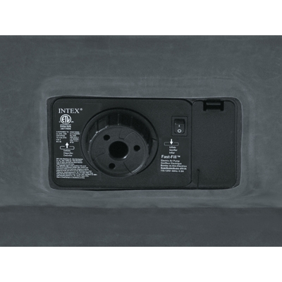 DMUCHANY WELUROWY MATERAC DO SPANIA 191x137x33 cm - INTEX 67768