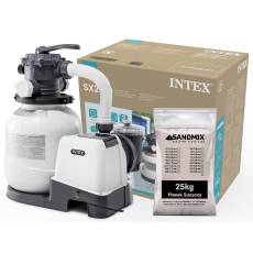 Pompa piaskowa do basenu 7900 L/h + piasek - Intex 26646
