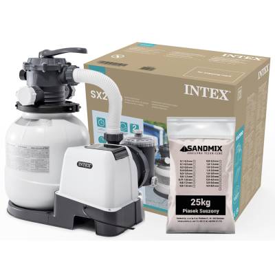 Pompa piaskowa do basenu 7900 L/h + piasek - Intex 26646