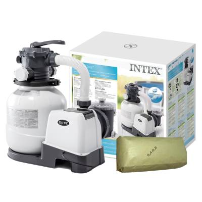 POMPA PIASKOWA DO BASENU 7900 L/h W/RCD + PIASEK - INTEX 26646 GS