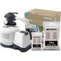 Pompa piaskowa do basenu 10500 L/h + piasek - Intex 26648