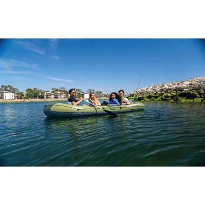 Ponton SEAHAWK 4 351x145x48 cm + wiosła / pompka - Intex 66334